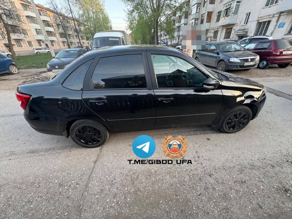 Молодой водитель на «Ладе» сбил подростка на велосипеде в Уфе