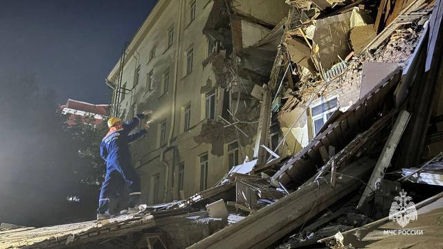 Здание в центре Уфы могут восстановить после обрушения стены