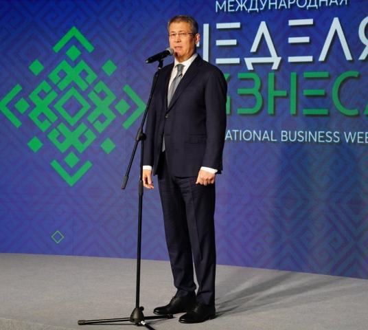 Радий Хабиров открыл в Уфе Международную неделю бизнеса