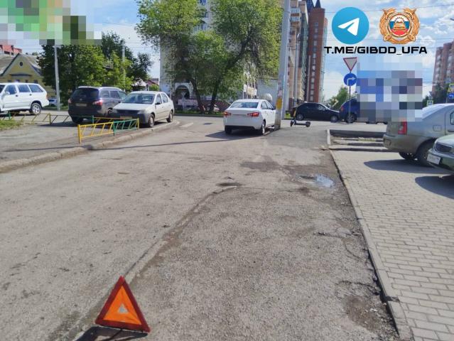 В Уфе «Лада» сбила 47-летнюю женщину на велосипеде