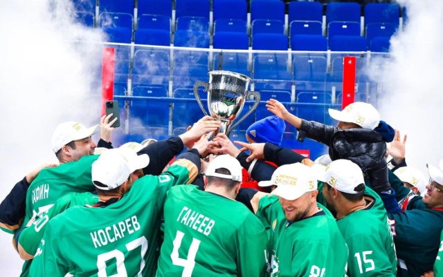 Победой команды «Уралец» завершился III сезон Башкирской хоккейной лиги