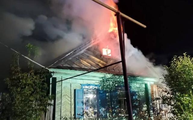 Пенсионер погиб после пожара в частном доме в Башкирии