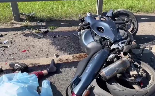 В Уфе мотоциклист погиб после столкновения с «Ладой»