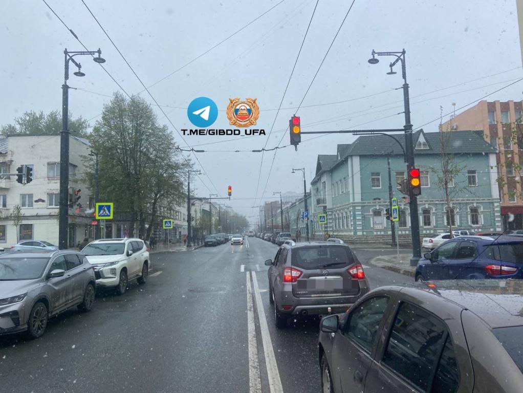 В центре Уфы сбили школьника на пешеходном переходе