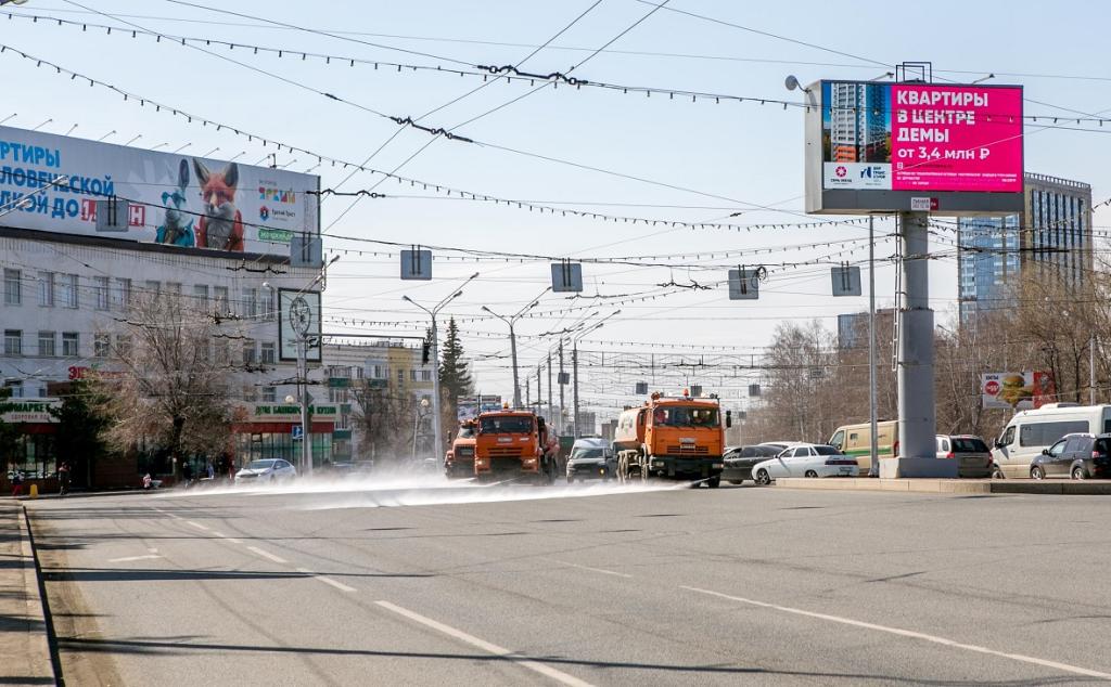 Власти Уфы с начала года добились сноса 44 рекламных конструкций