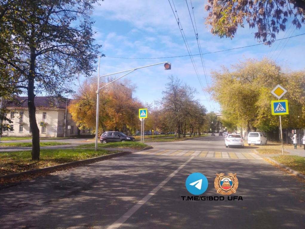 В Уфе водитель сбил 9-летнюю девочку на «зебре» и скрылся с места аварии