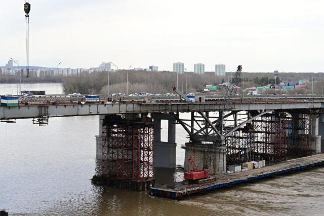 Движение по арочному мосту в Уфе могут запустить в октябре