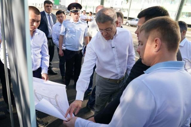 Радий Хабиров протестировал новую объездную дорогу в Уфе 