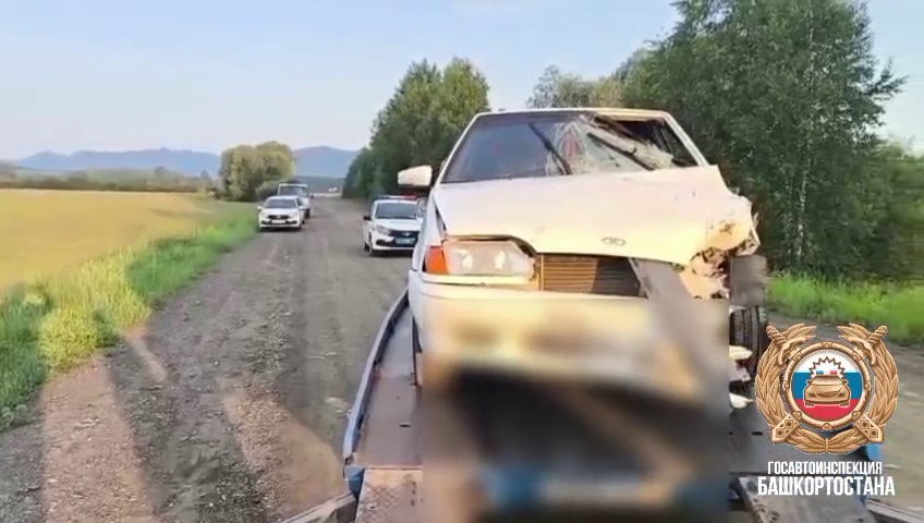 17-летний парень погиб при столкновении мопеда с легковушкой в Башкирии