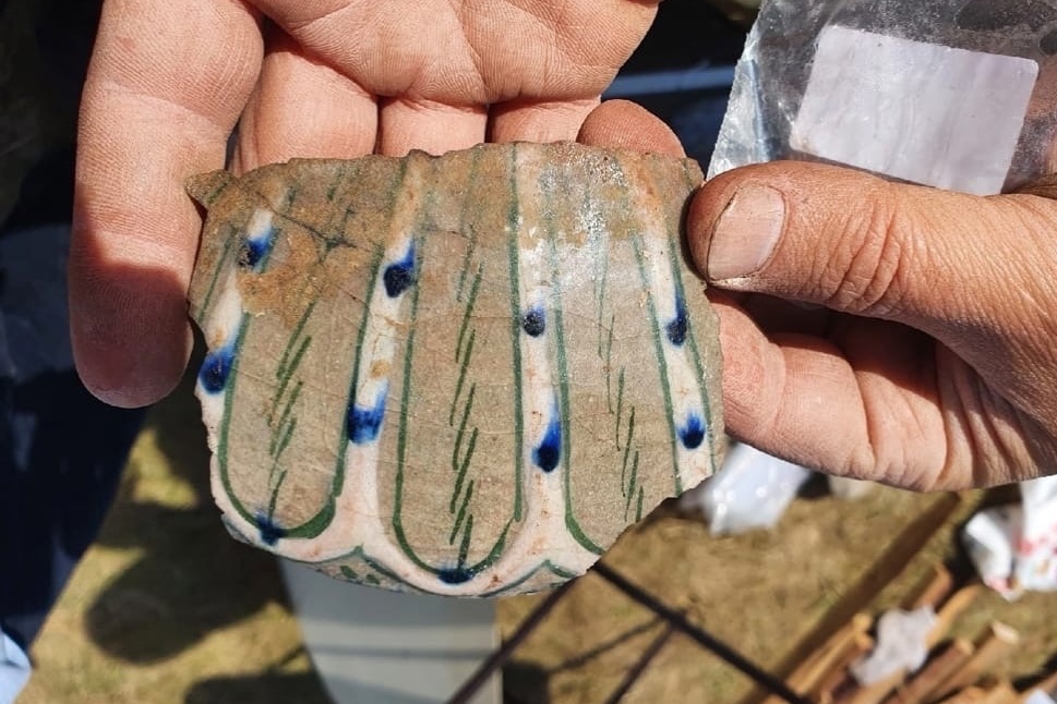 Археологи нашли под Уфой кашинную керамику