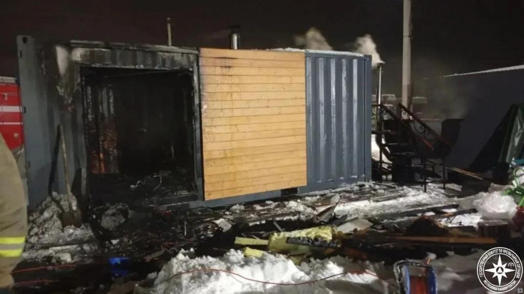 Два брата пострадали в Башкирии при попытке растопить баню газовой горелкой