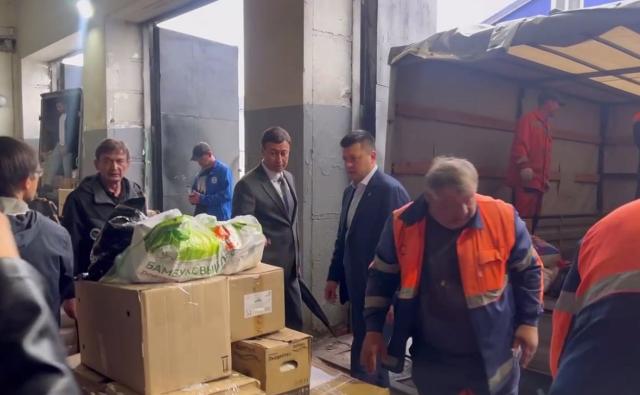 В Уфе менее чем за сутки собрали 40 тонн гуманитарки для Курской области