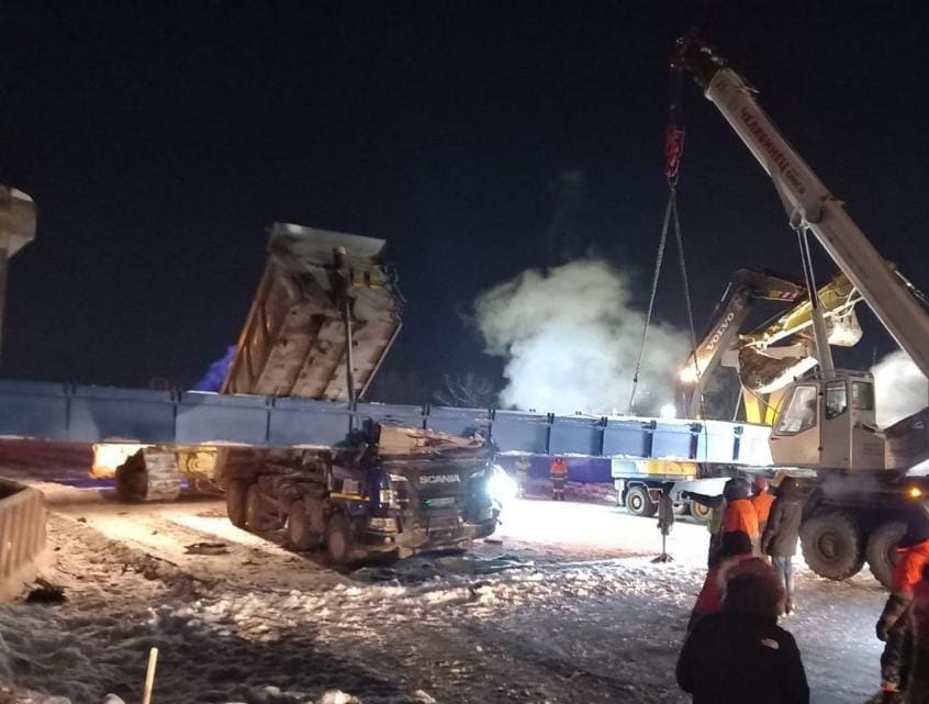 В Башкирии расследуют ДТП с грузовиком, который снес мост