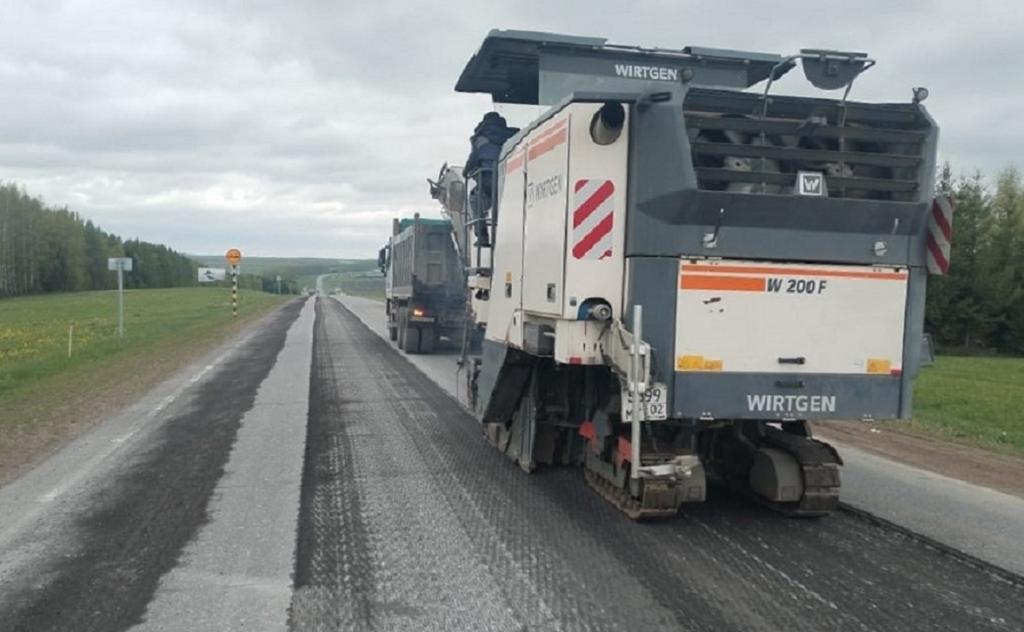 В Башкирии начали ремонтировать часть трассы Бирск — Тастуба — Сатка за ₽79 млн