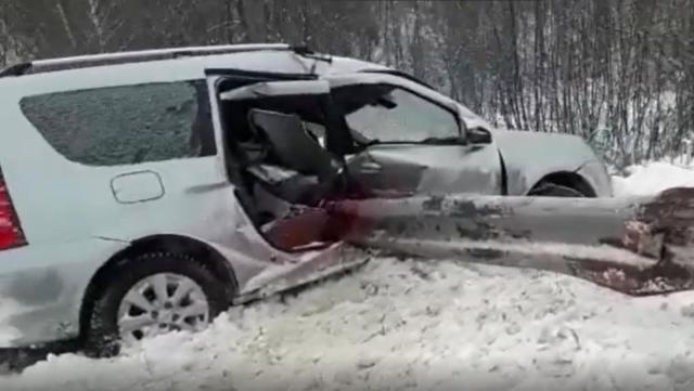 В Башкирии женщина и ее 15-летний сын пострадали в ДТП