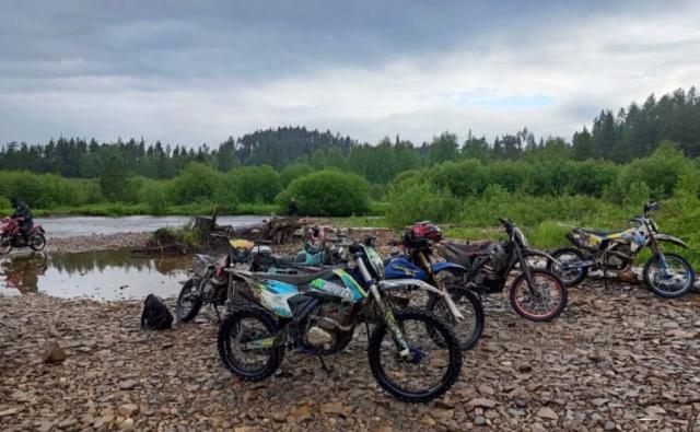 В Башкирии 15 подростков на мотоциклах потерялись в районе Инзерских Зубчаток