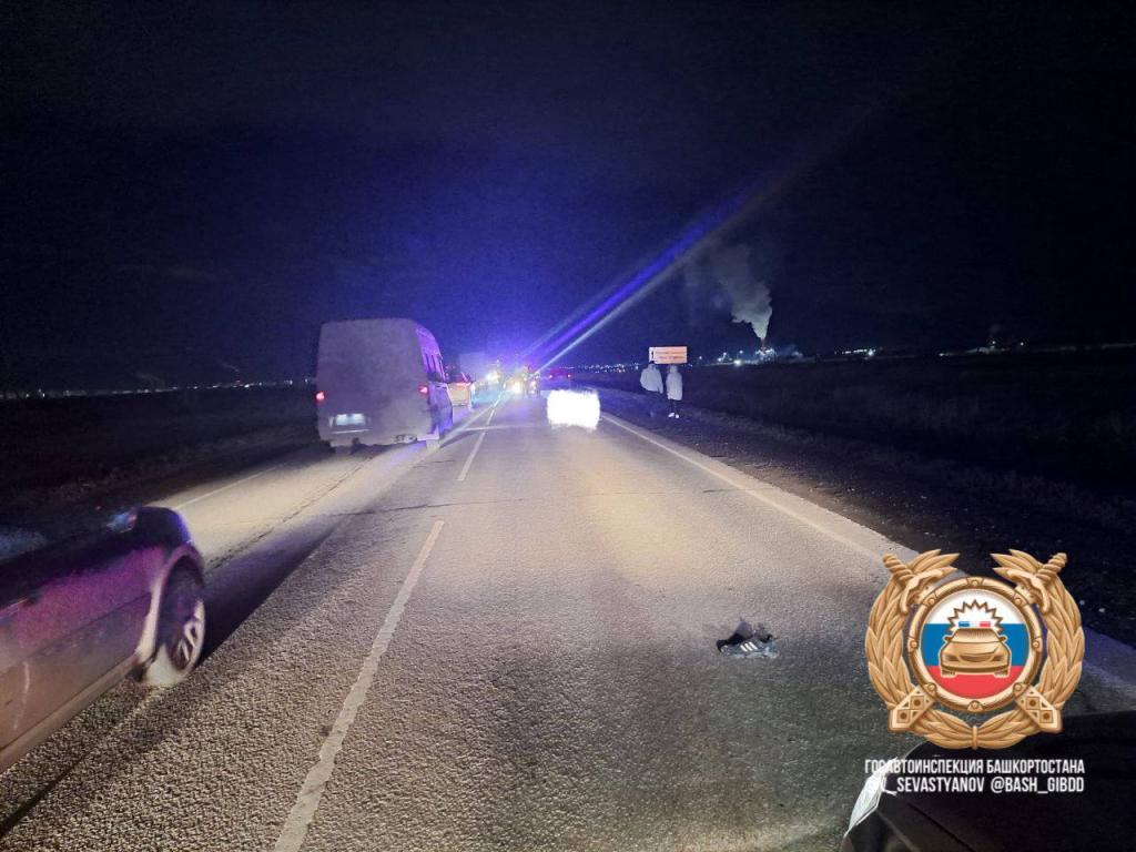 Водитель Kia насмерть сбил мужчину на трассе М-5 под Уфой