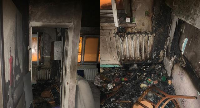 В Октябрьском разбираются в подробностях пожара, унесшего жизнь 58-летнего мужчины