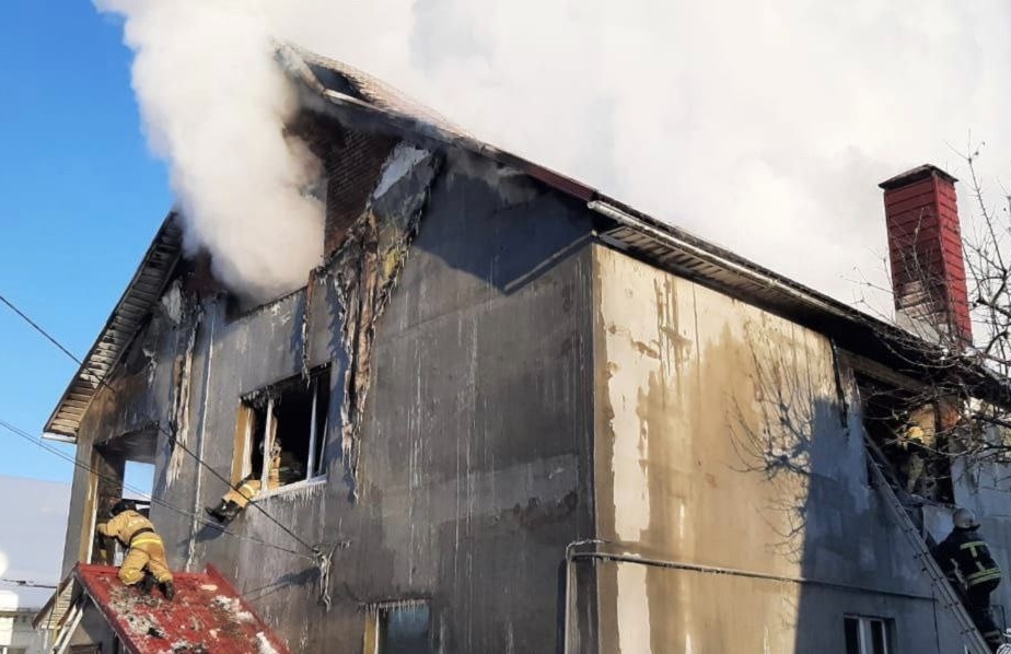 Под Уфой при пожаре погибла кошка