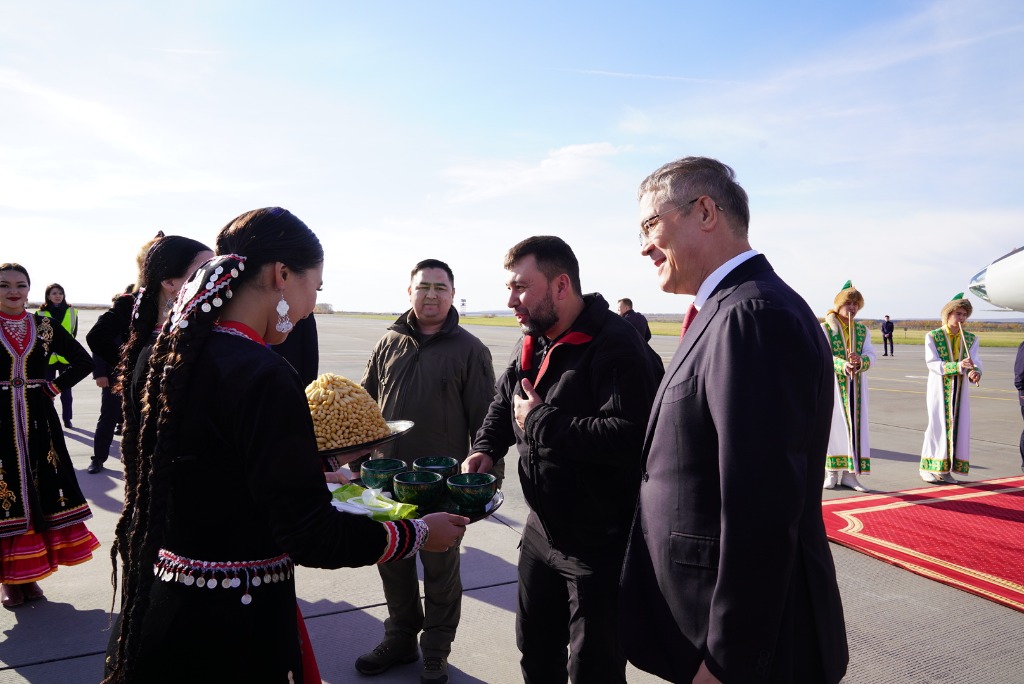Денис Пушилин прилетел в Башкирию