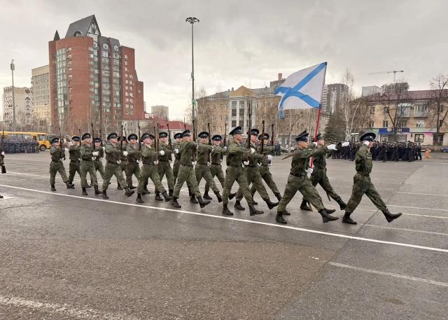 В Уфе прошла первая репетиция Парада Победы
