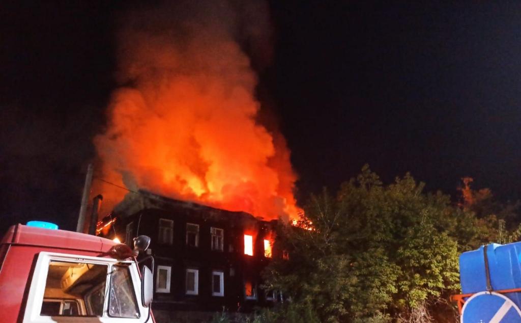 В Уфе расследуют пожар в Нижегородке с двумя погибшими