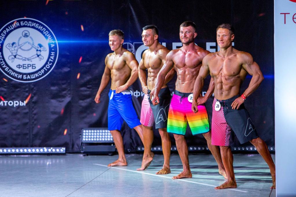 Концентрация тестостерона и красивых тел: фоторепортаж с соревнований по бодибилдингу в Уфе