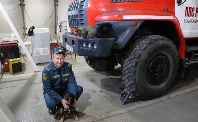 На федеральном канале расскажут про хвостатых пожарных из Башкирии