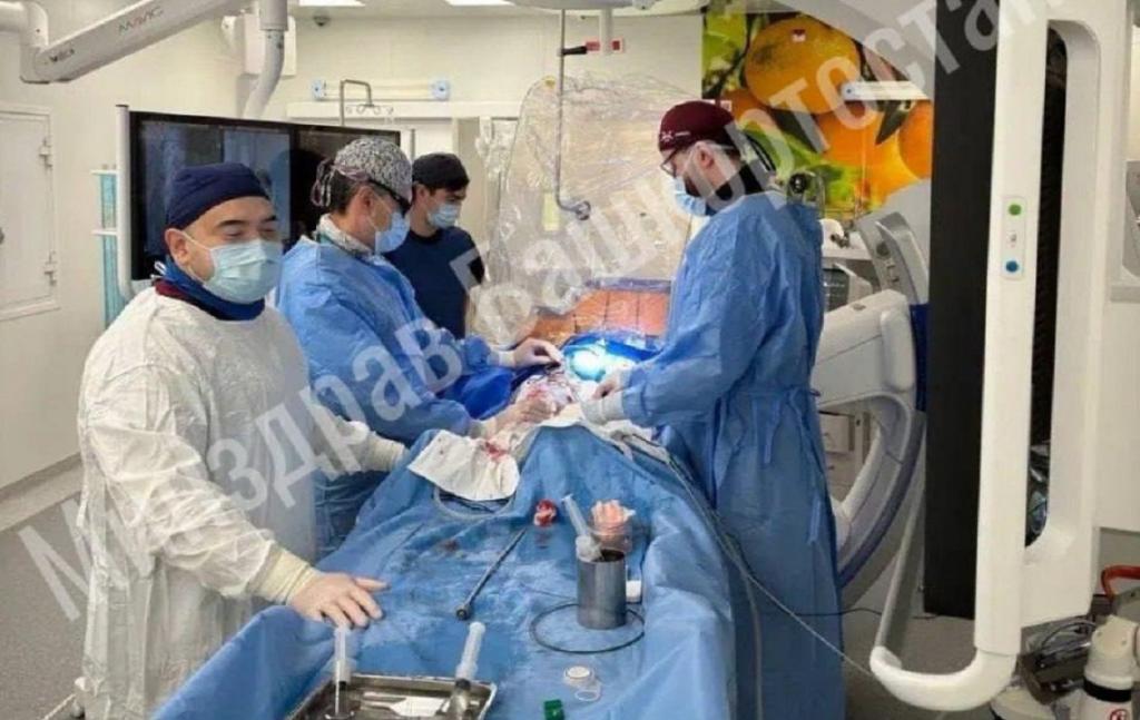 Врачи в Башкирии вытащили с того света женщину с разрывом аорты