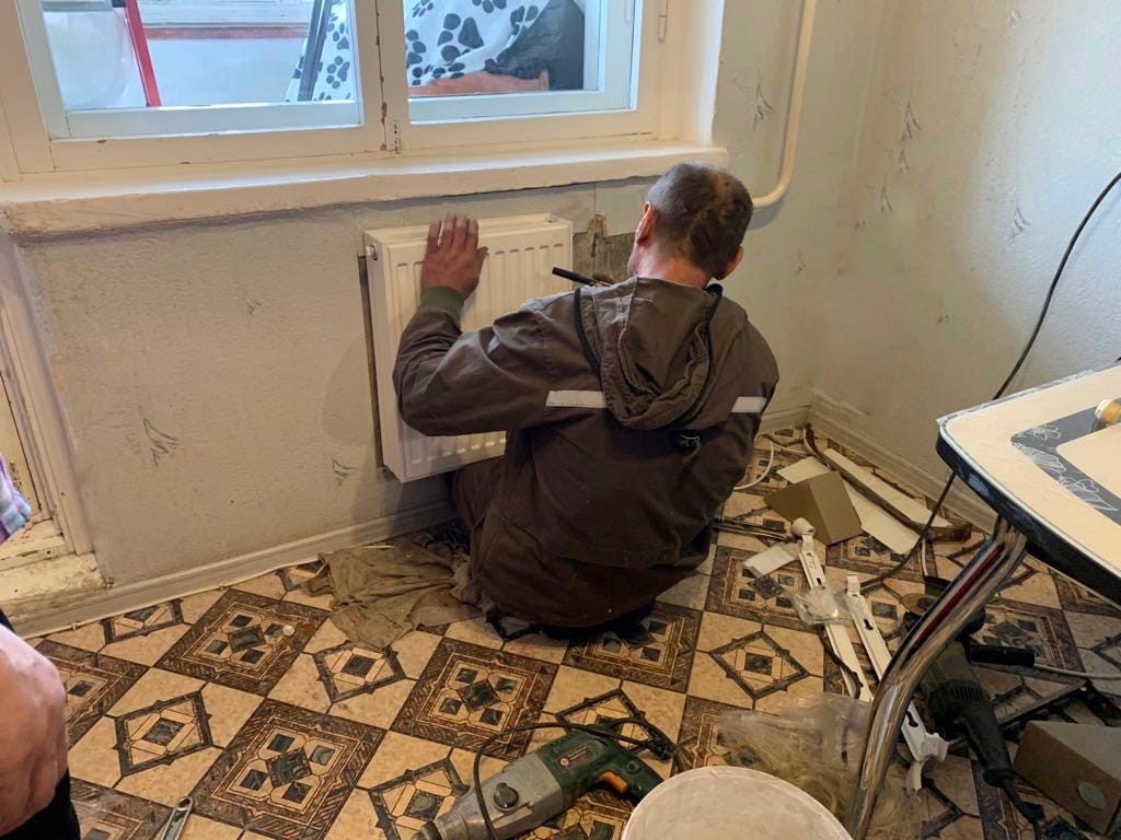 В Уфе семье мобилизованного помогли с ремонтом