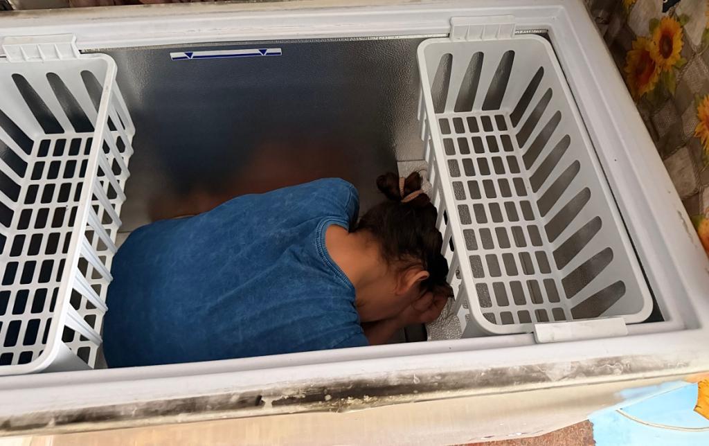 Жительница Башкирии спряталась от приставов в морозильнике