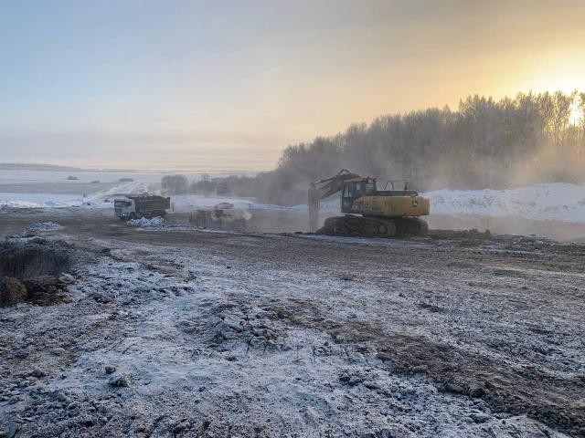 В Башкирии идет строительство дороги Дюртюли — Ачит