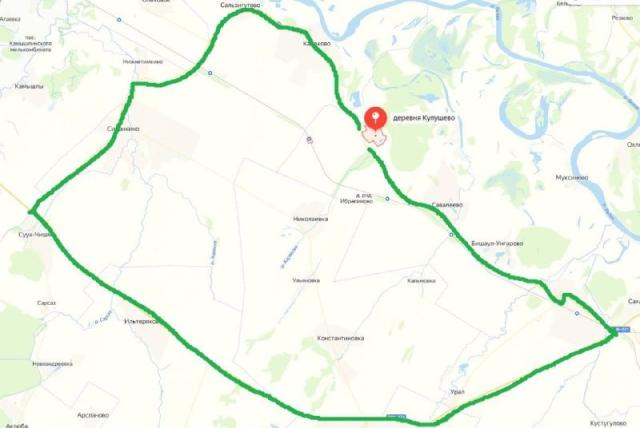 В Башкирии из-за паводковых вод ограничили движение транспорта