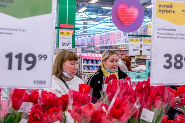 Эксперты не прогнозируют значительного роста цен на цветы в Башкирии на 8 марта
