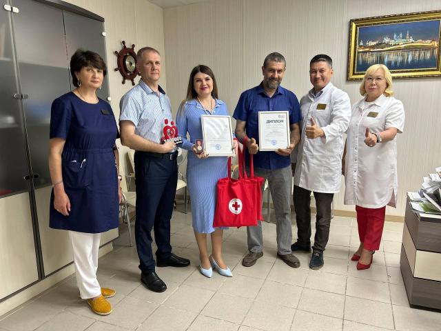 Уфимец стал миллионным донором крови