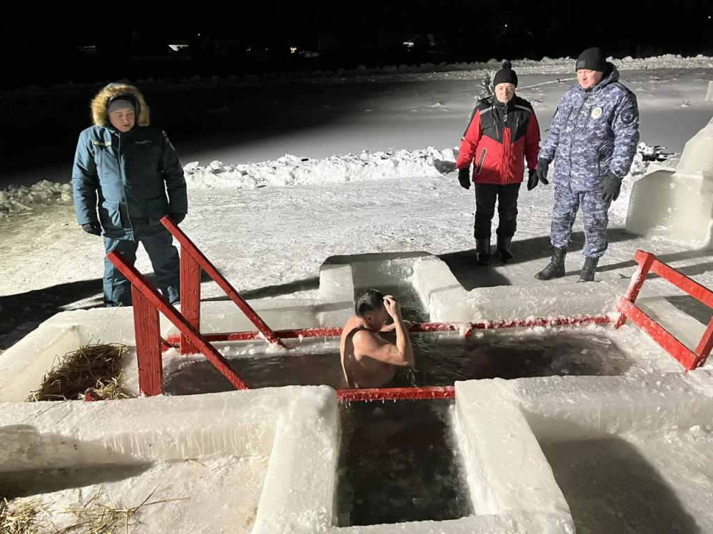 Более 15,8 тыс. жителей Башкирии приняли участие в Крещенских купаниях