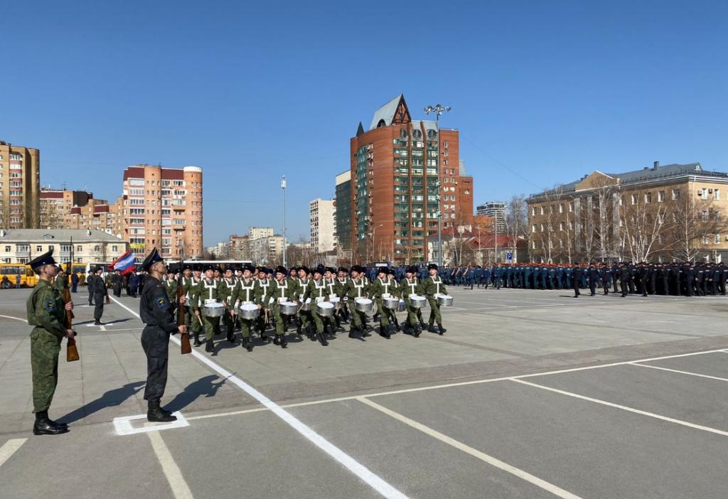 В Уфе начались репетиции Парада Победы