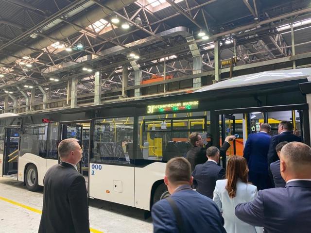 На маршруты Уфы выйдут еще 35 низкопольных автобусов