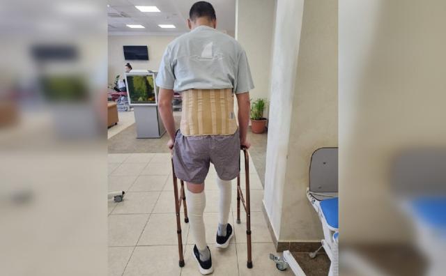 Уфимские врачи вернули пострадавшему в ДТП парню способность ходить