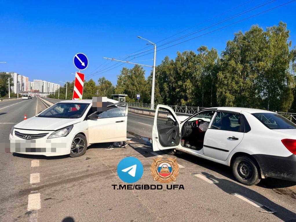 17-летний курсант автошколы в Уфе пострадал в жестком ДТП 