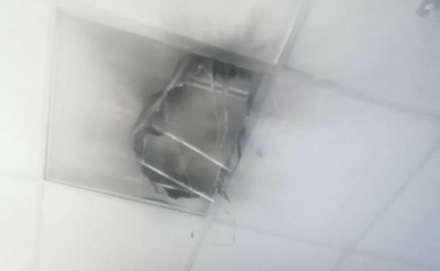 В Учалах произошел пожар в ТЦ «Евразия»