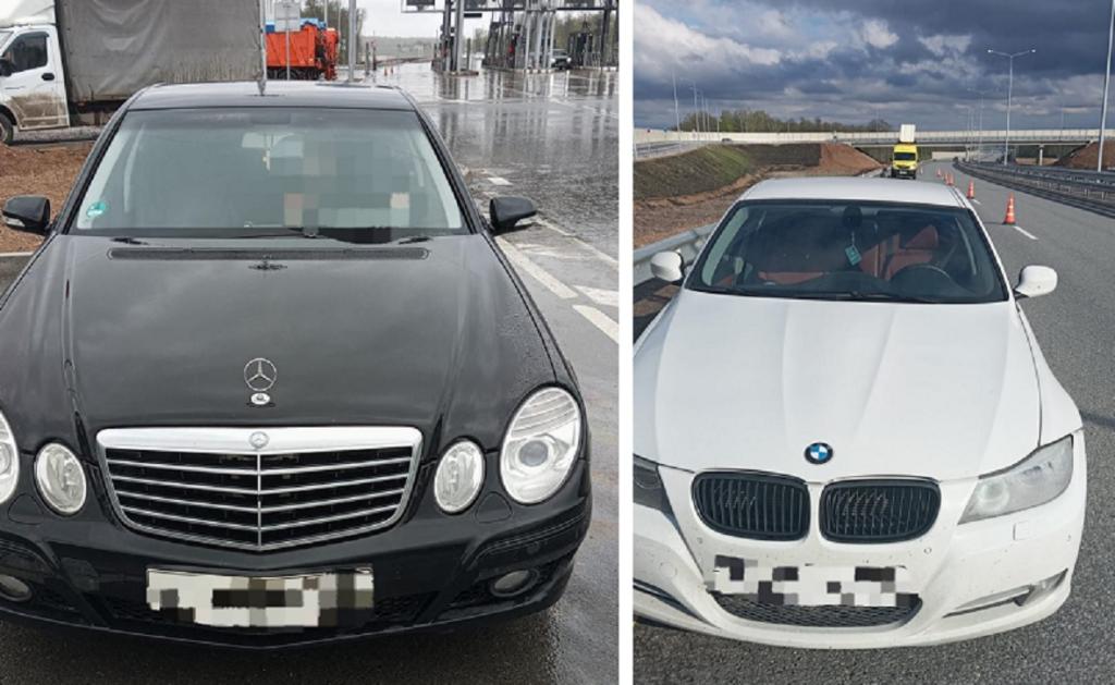 Люксовые иномарки столкнулись с проблемами на Восточном выезде Уфы