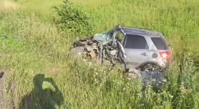 Водитель легковушки погиб в Башкирии при столкновении с фурой на М-5