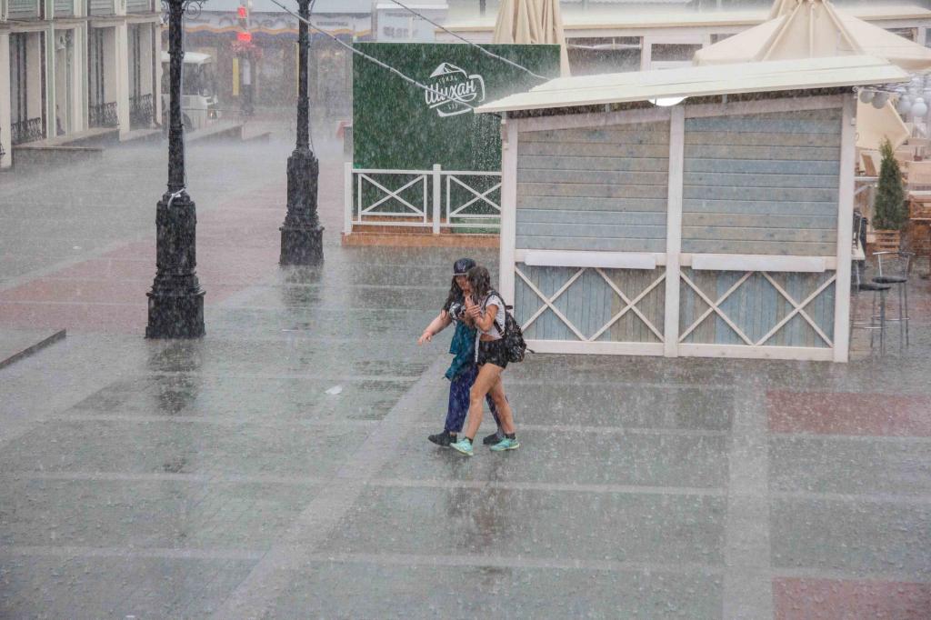 По Башкирии вновь пройдут дожди и грозы