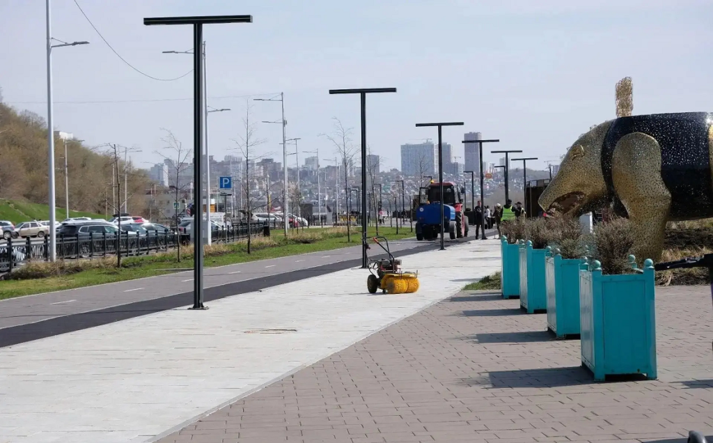 В Уфе предложили открыть остановку маршруток на набережной у монумента Дружбы