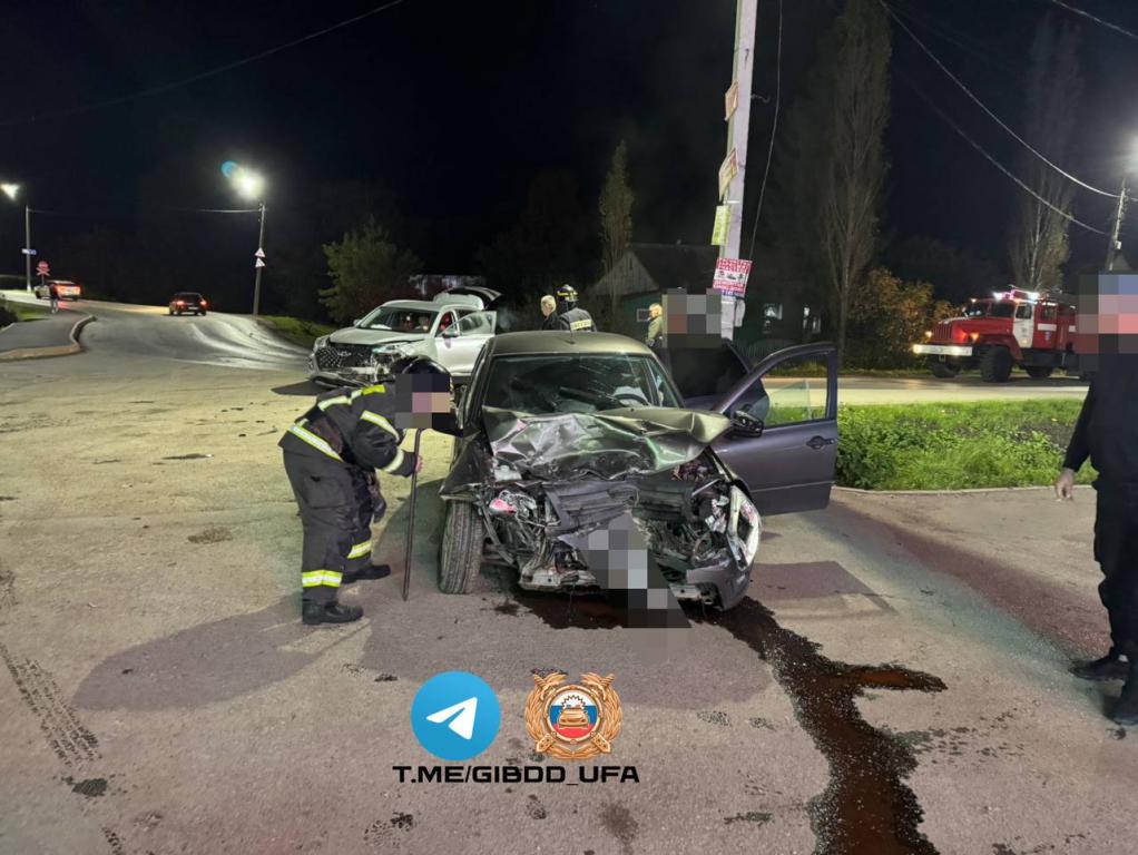 Пьяный водитель без прав устроил ДТП с двумя пострадавшими в Уфе
