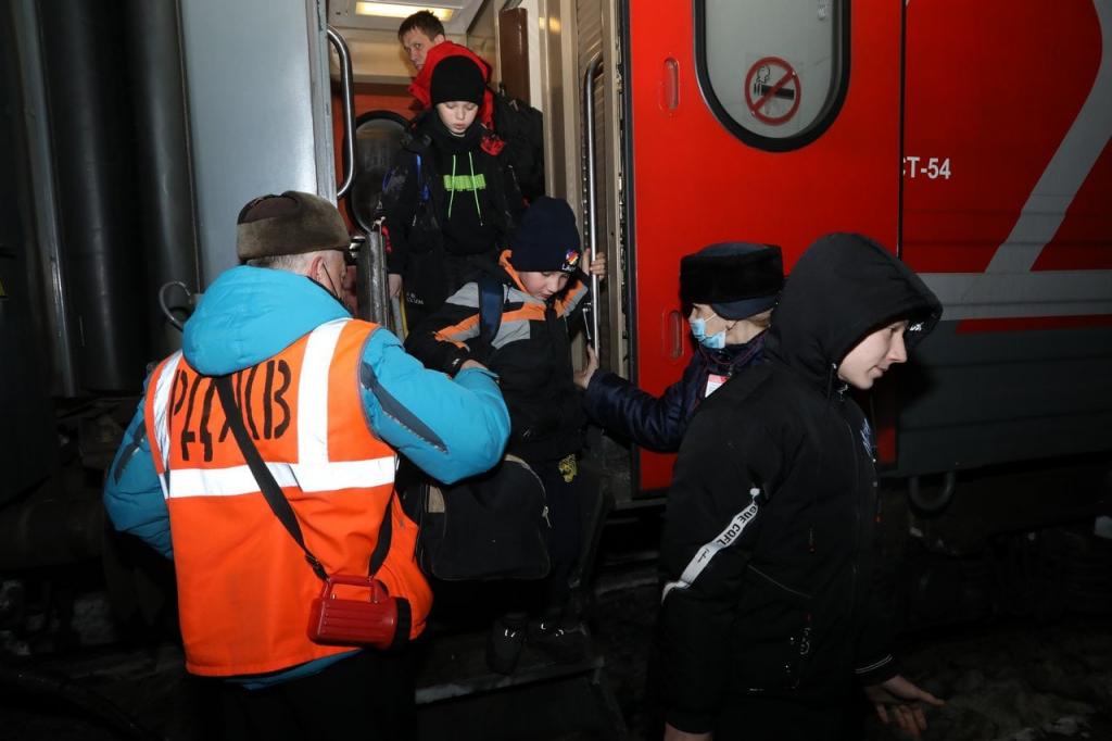 Уфа приняла 30 детей из ЛНР 