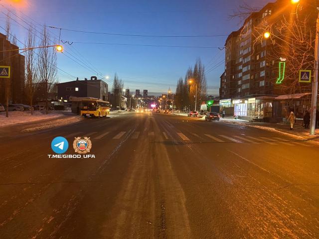 В Уфе водитель сбил 13-летнего школьника и скрылся