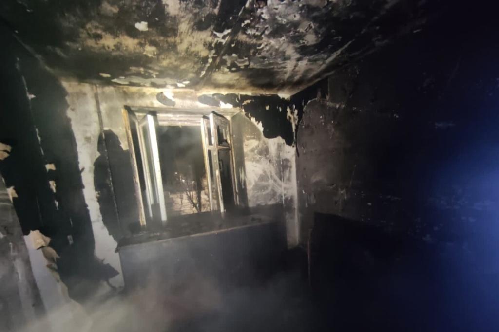 В Стерлитамаке во время пожара погиб 94-летний пенсионер