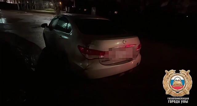 Иномарка сбила пешехода на «зебре» на Миловском шоссе в Уфе